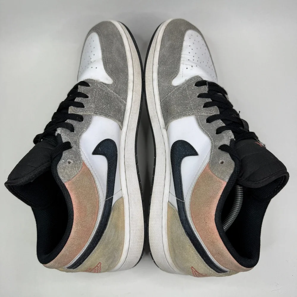 Nike Air Jordan 1 Low SE Flight Club Mens 13 White Grey Peach DX4334-008